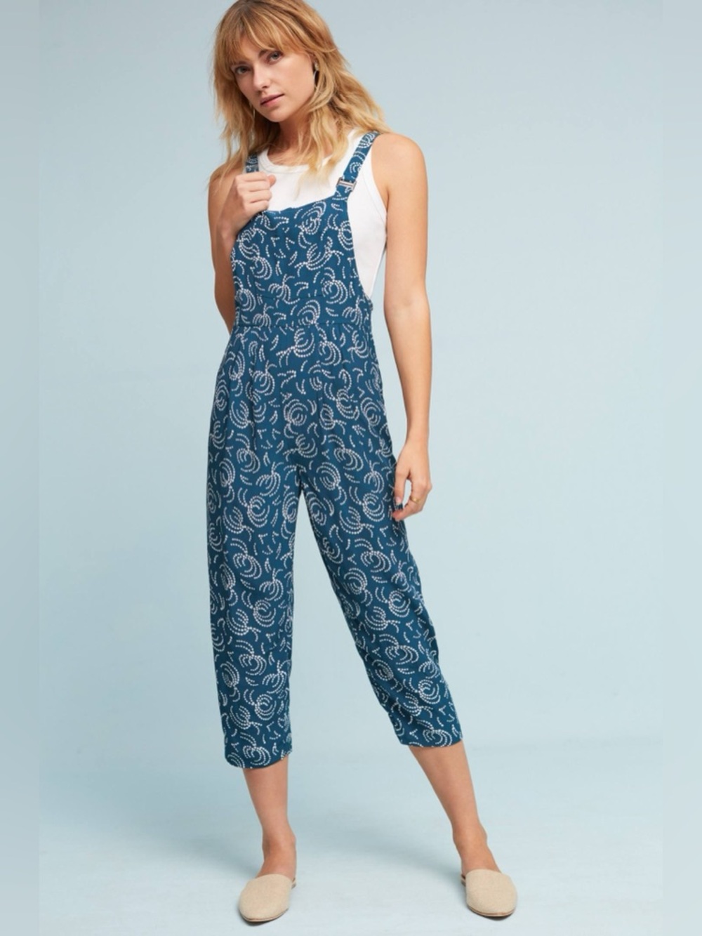 Anthropologie Maeve Tidal Jumpsuit